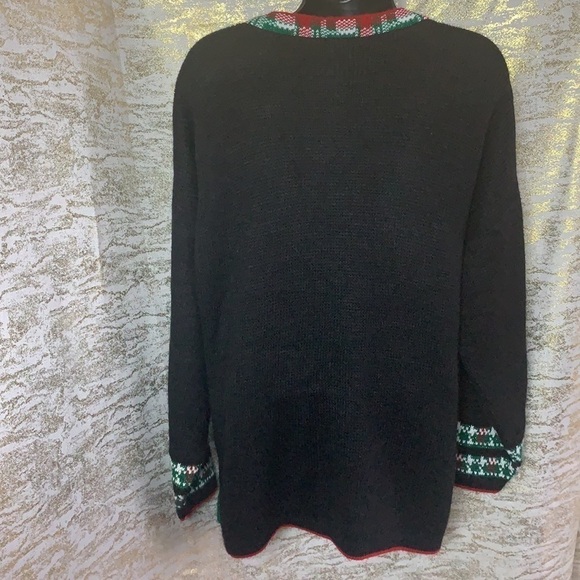 Vintage🧚♀️Multicolour Ugly Christmas knit sweater/cardigan - Picture 8 of 10